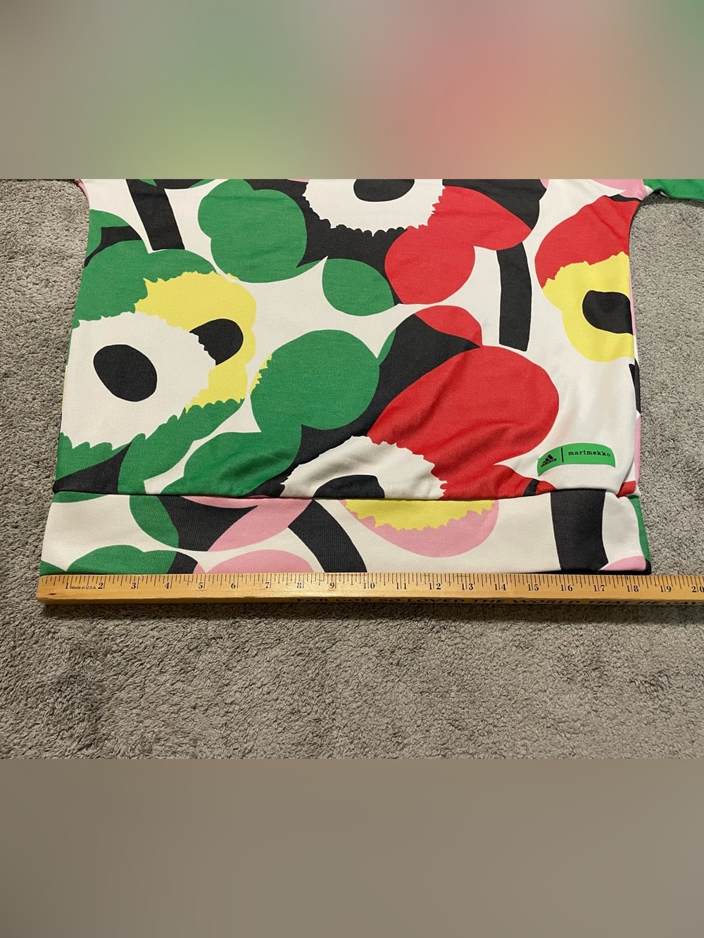 Adidas x Marimekko Floral Sweatshirt Women’s S Colorful Designer Crewneck - Picture 13 of 16